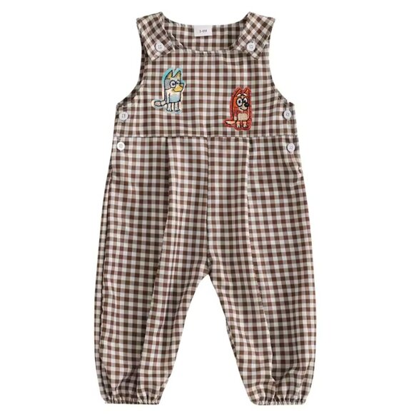 Bluey Romper Bluey First Birthday Bluey Clothes Bluey Outfit Bluey Dress Bingo - Picture 1 of 3
